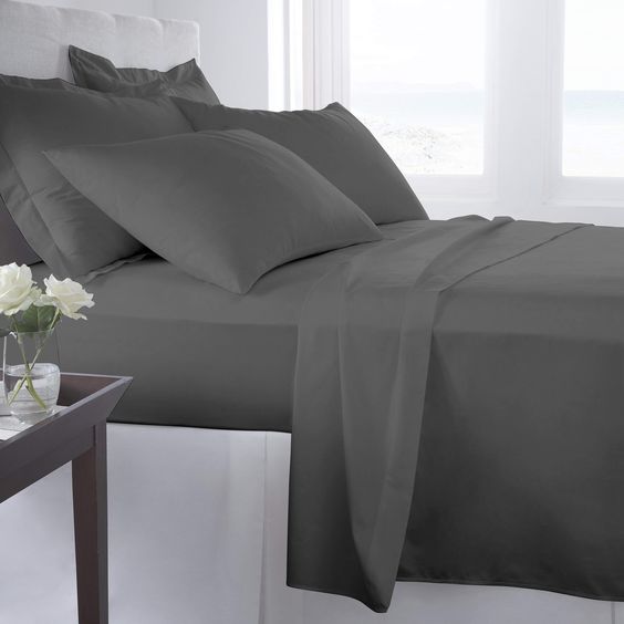 What Color Bed Sheets Will Suits Better, What Color Headboard With Grey Bedding