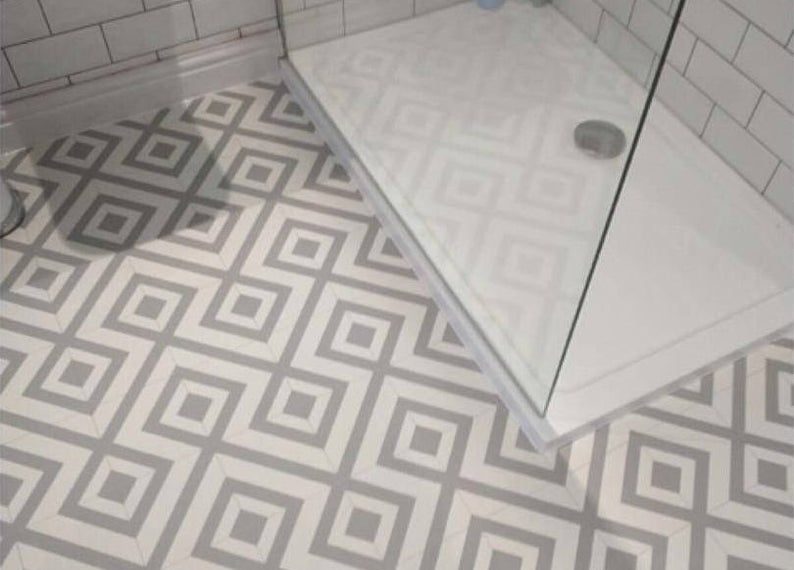 Ideas To Cover Tiles In The Bathroom, Cover Tile Floor