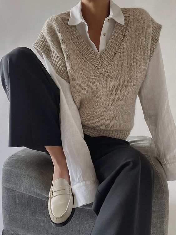 Cozy Creations: Stylish Ways to Wear Knitted Vests This Season