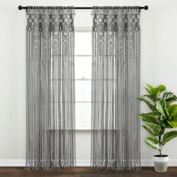 What Color Curtains Matches Best With, White Curtains Gray Walls