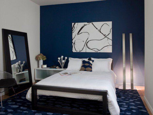 Image result for Blue hombre artwork: blue grey bedroom pinterest