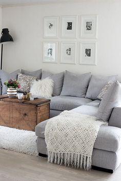 Image result for Geometric accompaniment  gray couch pinterest
